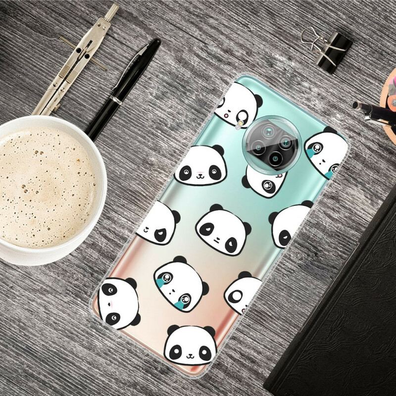 Capa Para Xiaomi Redmi Note 9 Pro 5G Pandas