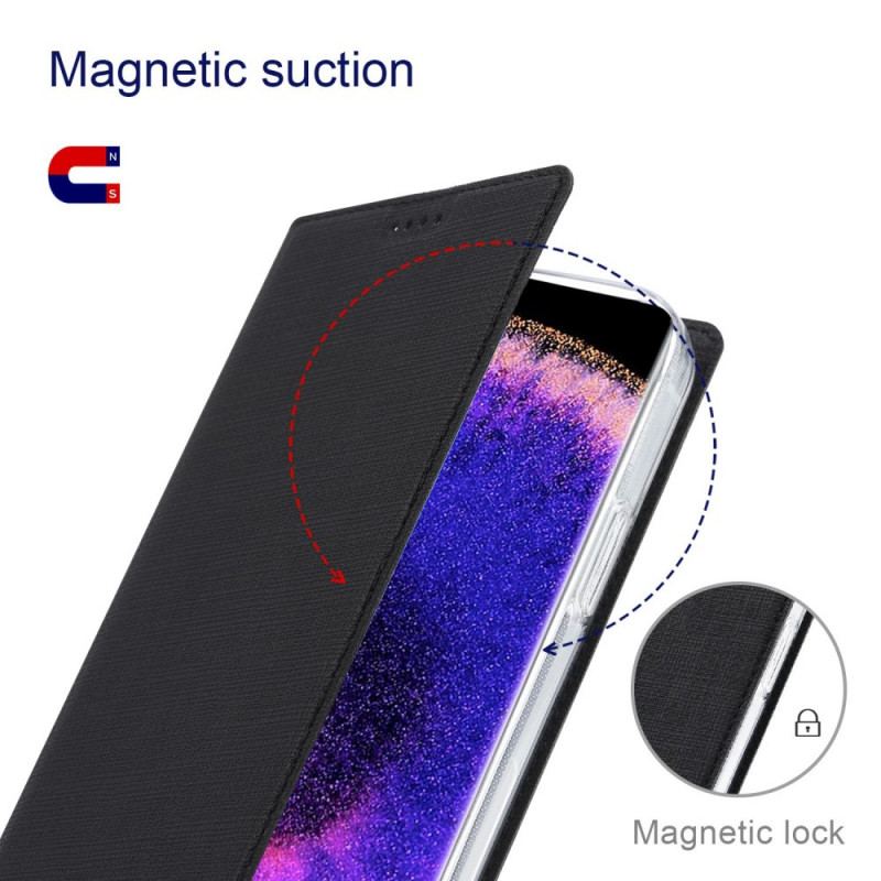 Capa De Celular Para Oppo Find X5 Flip Vili Textura De Tecido