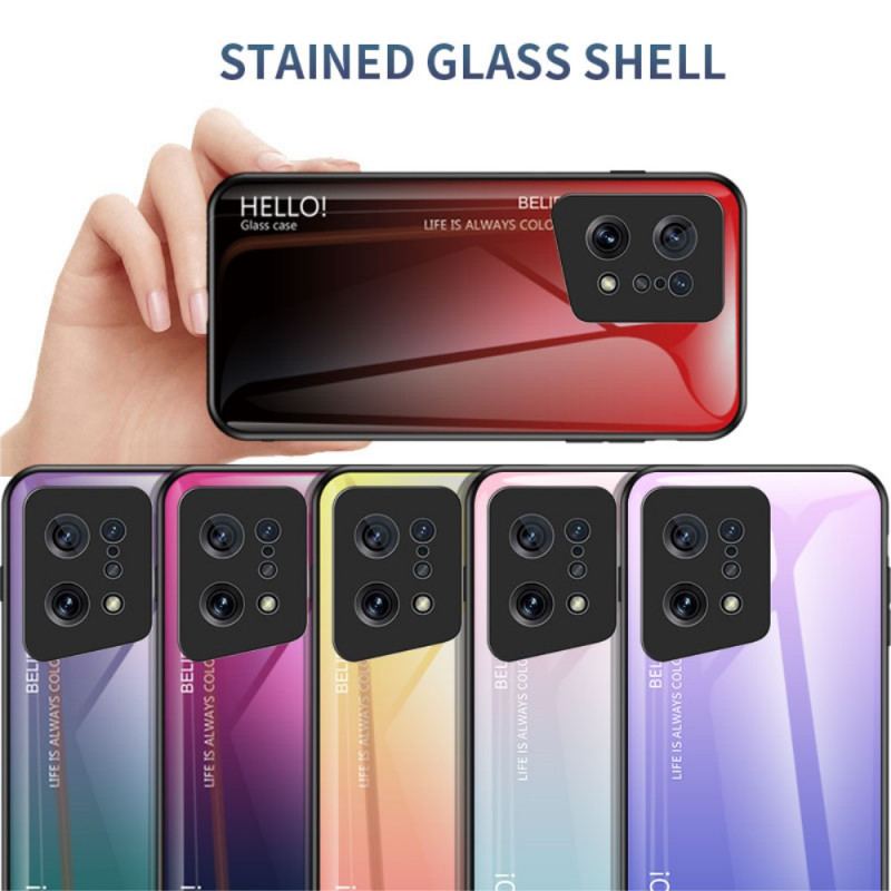 Capa Para Oppo Find X5 Olá Vidro Temperado
