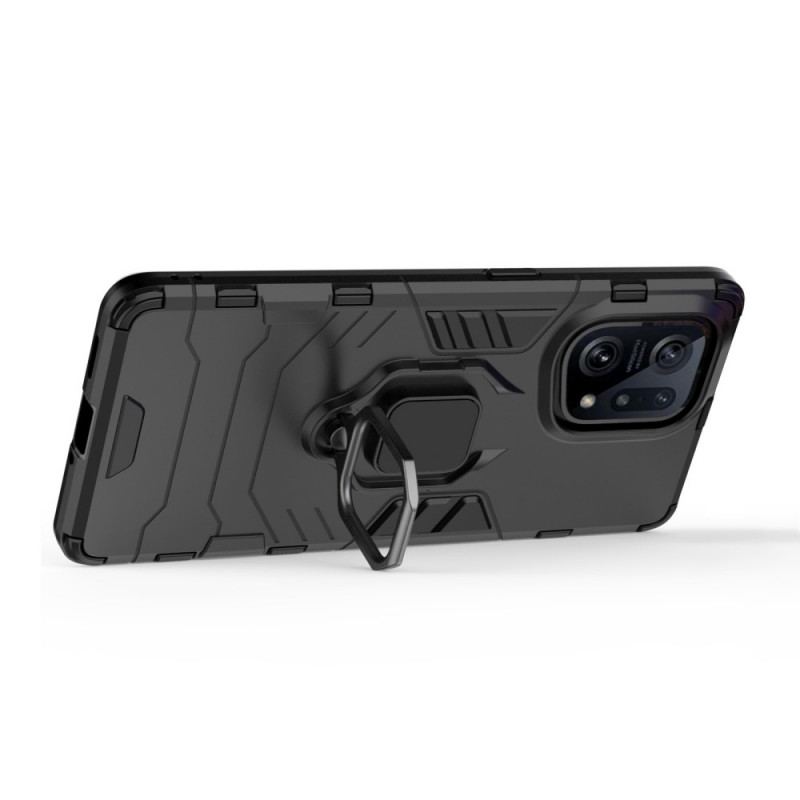 Capa Para Oppo Find X5 Resistente A Anel