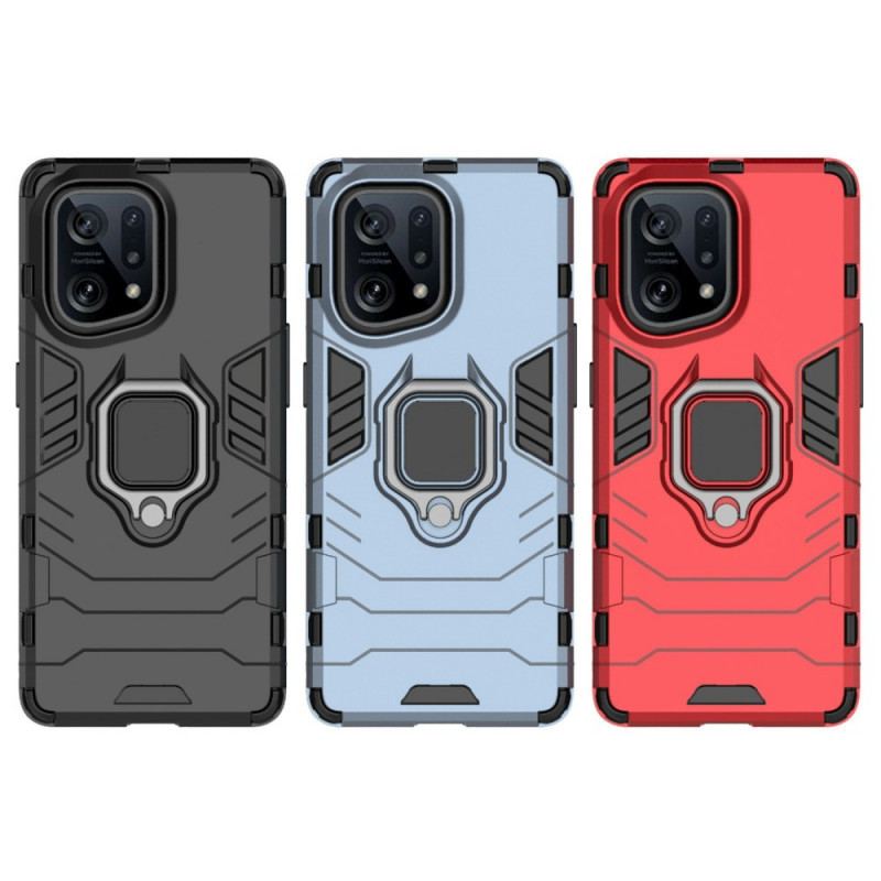 Capa Para Oppo Find X5 Resistente A Anel