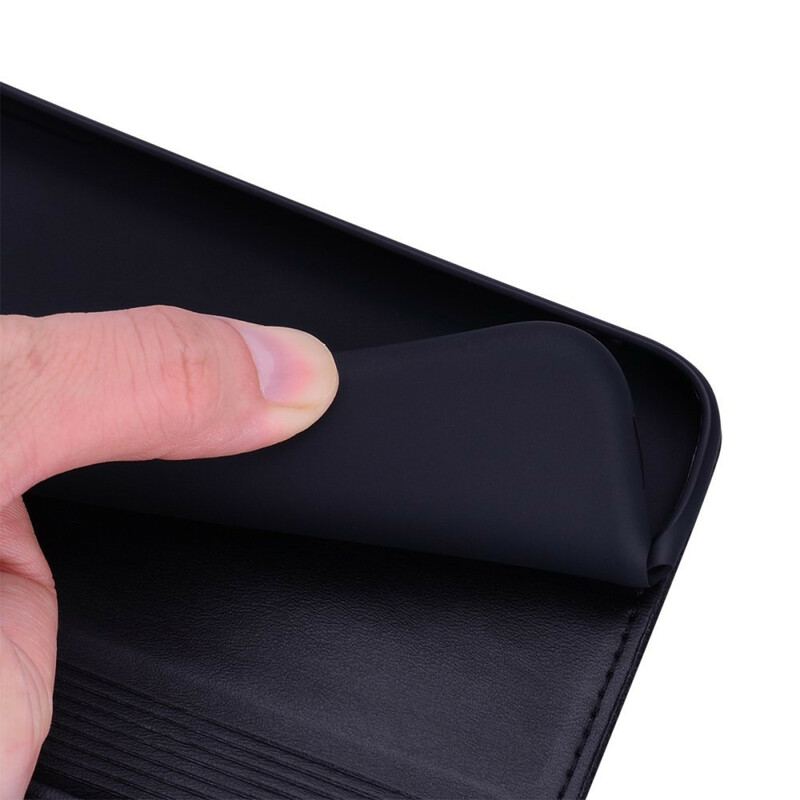 Capa De Celular Para Huawei P Smart 2020 Flip Efeito Couro Empresarial Em Dois Tons