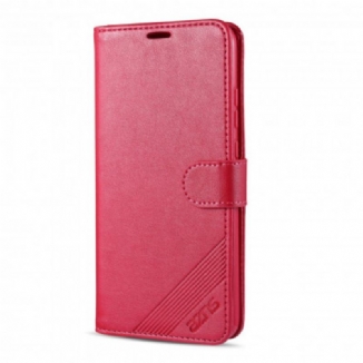 Capa De Couro Para Huawei P Smart 2020 Couro Sintético Azns