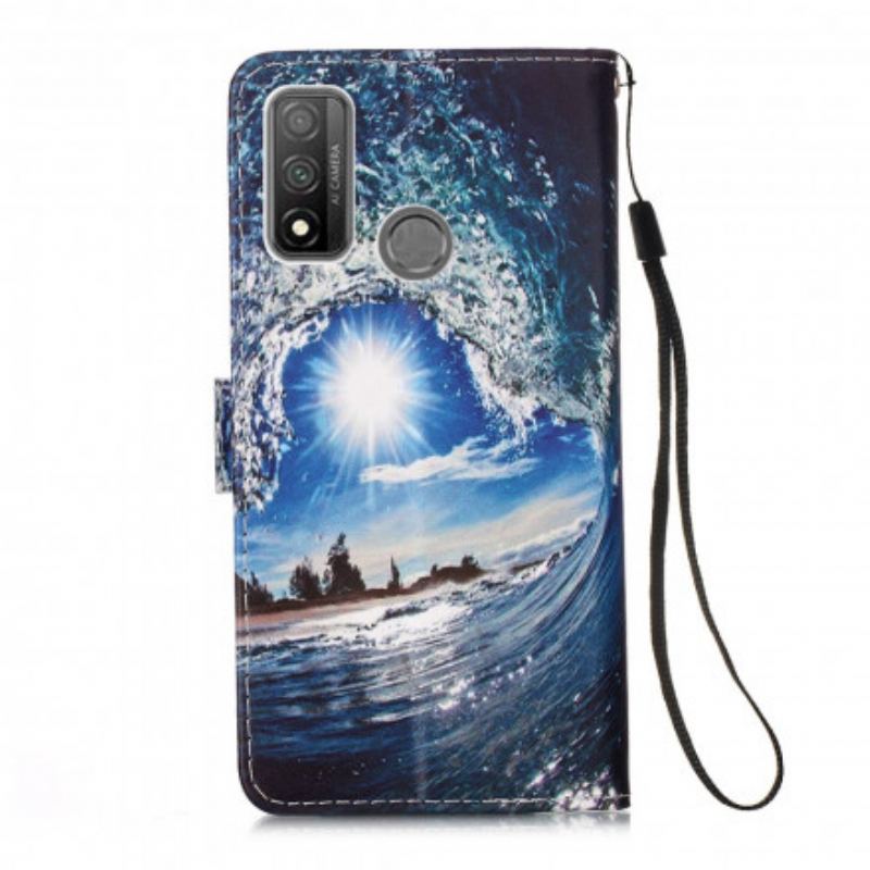 Capa Flip Para Huawei P Smart 2020 Ama A Onda