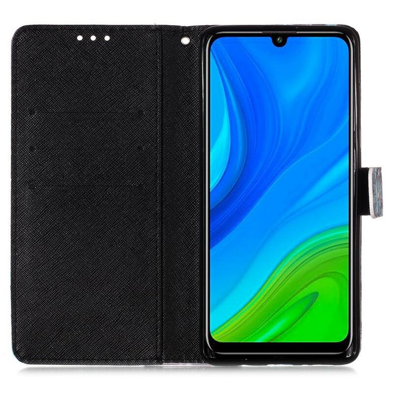 Capa Flip Para Huawei P Smart 2020 Caveira Florida
