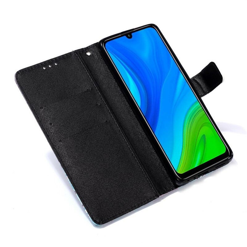 Capa Flip Para Huawei P Smart 2020 Caveira Florida