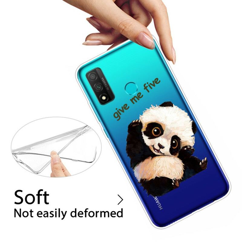 Capa Para Huawei P Smart 2020 Panda Sem Costura Dá-me Cinco