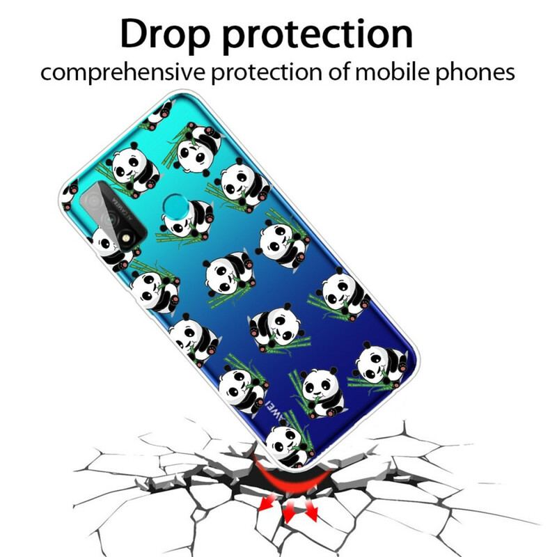 Capa Para Huawei P Smart 2020 Pequenos Pandas