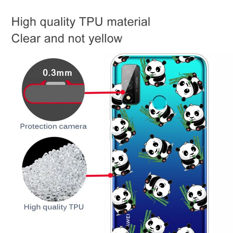 Capa Para Huawei P Smart 2020 Pequenos Pandas