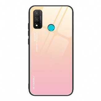 Capa Para Huawei P Smart 2020 Vidro Temperado Seja Você Mesmo