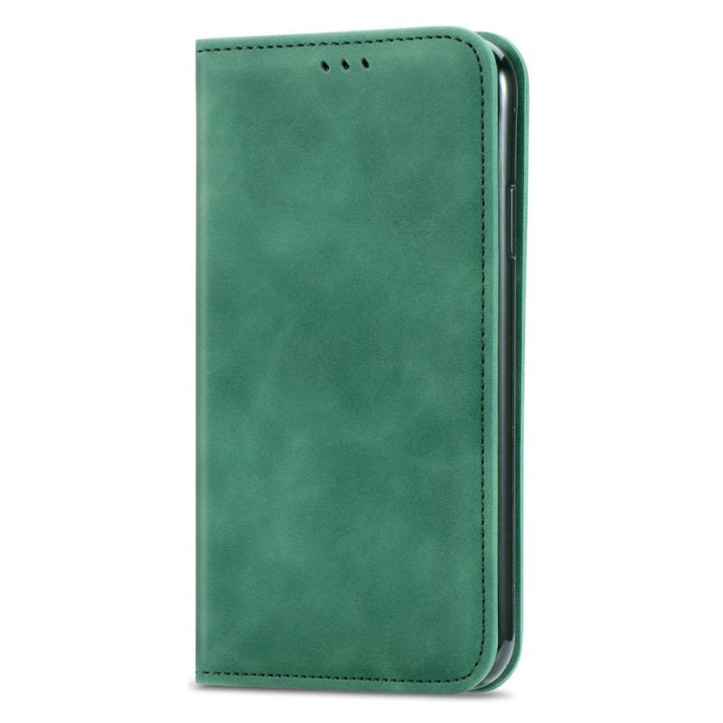 Capa De Celular Para Moto E40 / E30 / E20 Flip Design De Toque De Pele
