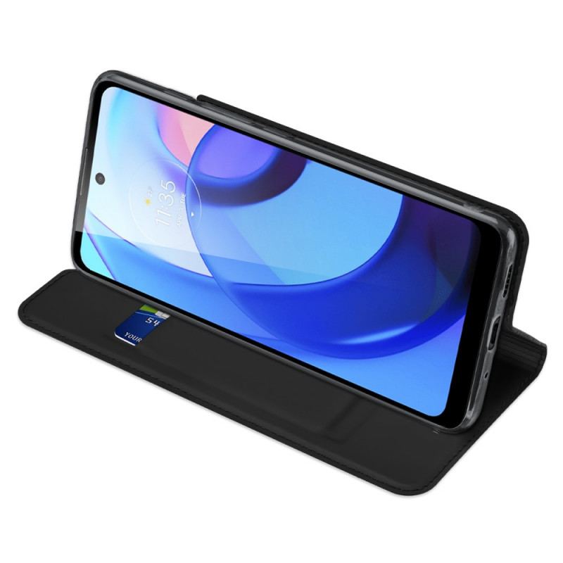 Capa De Celular Para Moto E40 / E30 / E20 Flip Skin Pro Dux Ducis