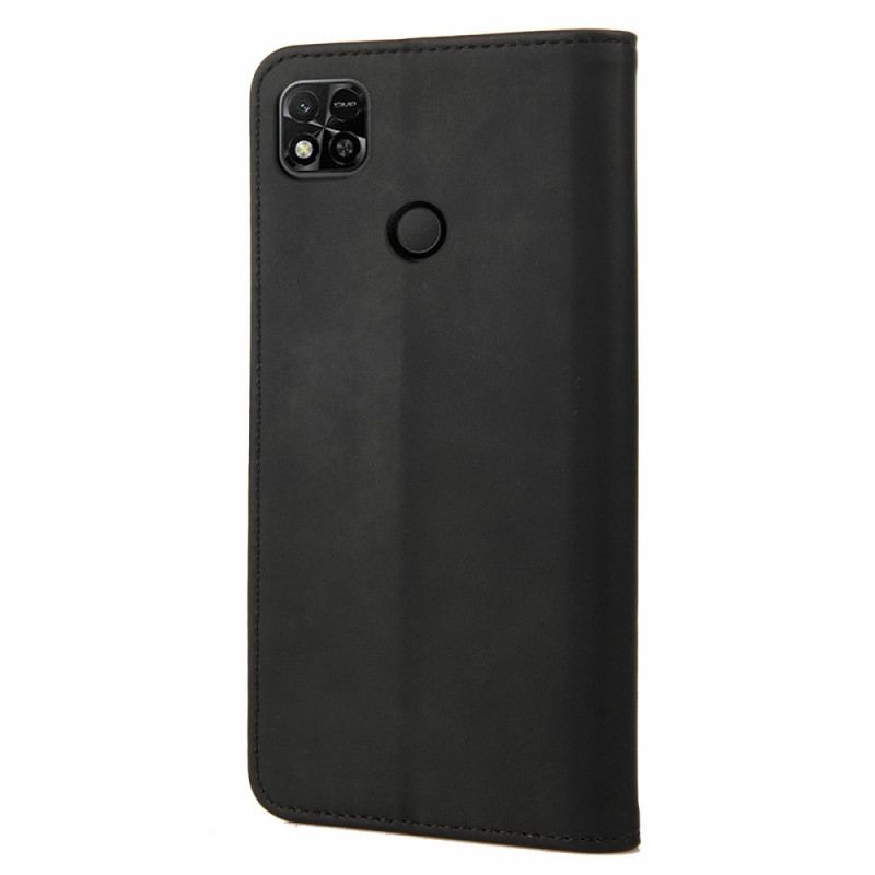 Capa De Celular Para Xiaomi Redmi 10A Flip Bicolor Com Rebite