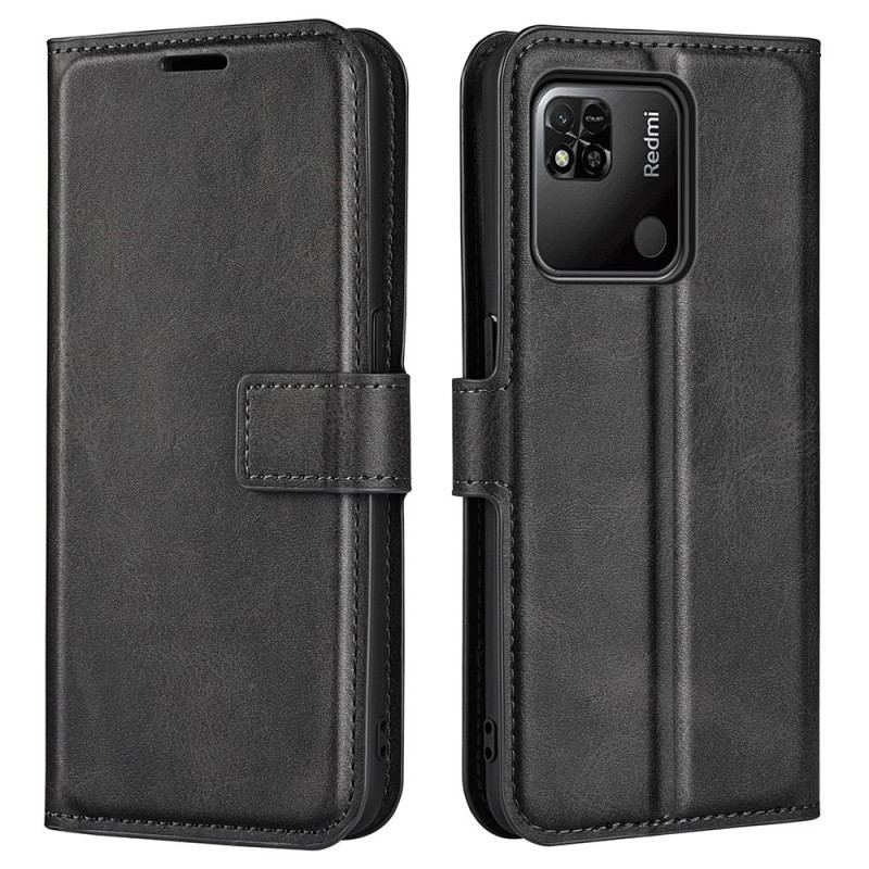 Capa De Couro Para Xiaomi Redmi 10A Estilo De Couro