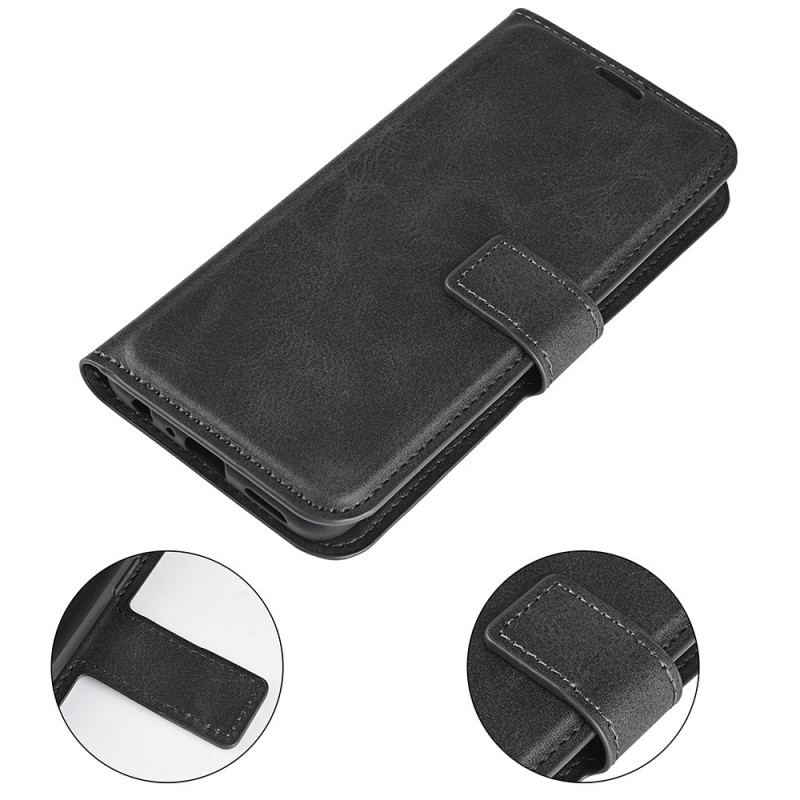 Capa De Couro Para Xiaomi Redmi 10A Estilo De Couro