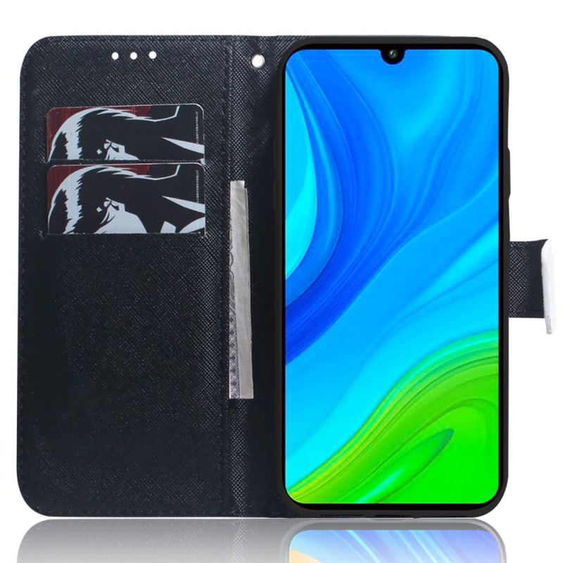 Capa De Couro Para Xiaomi Redmi 10A Sonho De Cachorrinho