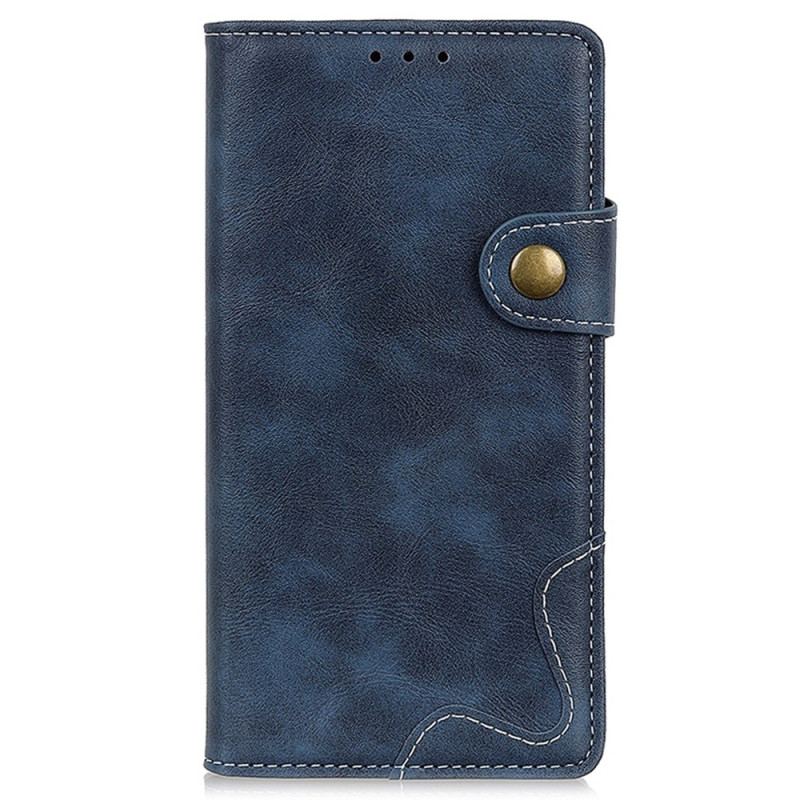 Capa Flip Para Xiaomi Redmi 10A Costuras Extravagantes
