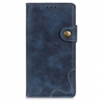 Capa Flip Para Xiaomi Redmi 10A Costuras Extravagantes