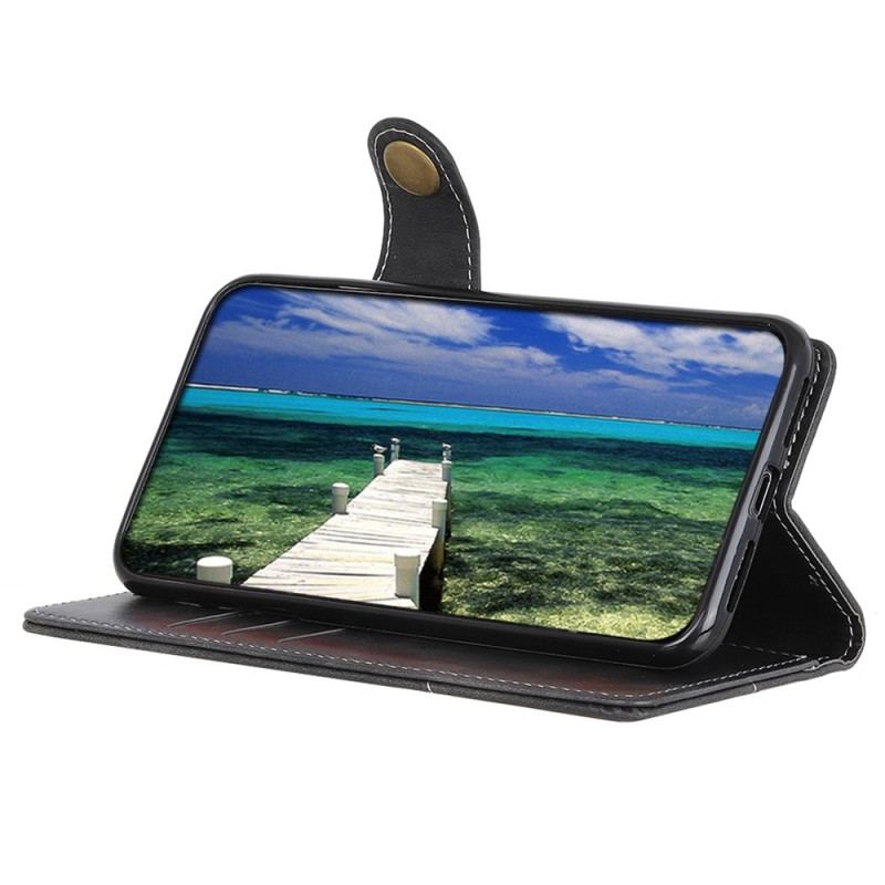 Capa Flip Para Xiaomi Redmi 10A Costuras Extravagantes