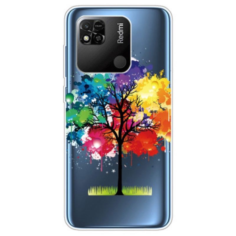 Capa Para Xiaomi Redmi 10A Árvore Aquarela Perfeita