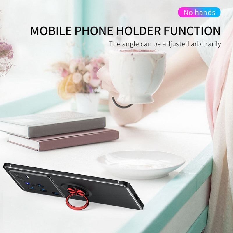 Capa Para Vivo X80 Pro Anel Giratório