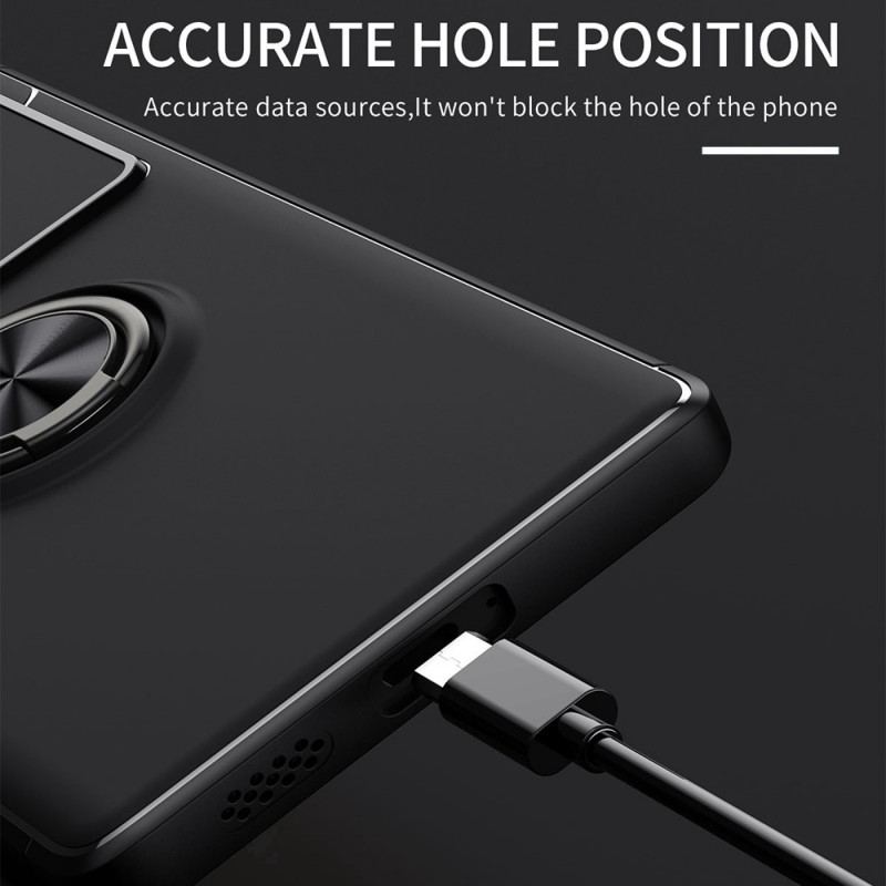 Capa Para Vivo X80 Pro Anel Giratório
