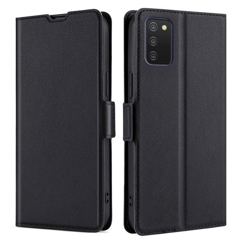 Capa De Celular Para Samsung Galaxy A03s Flip Estilo Vintage De Couro