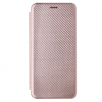 Capa De Celular Para Samsung Galaxy A03s Flip Fibra De Carbono