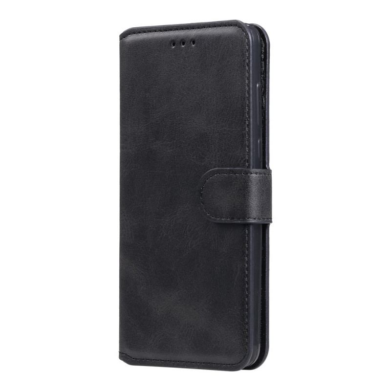 Capa Em Pele Para Samsung Galaxy A03s Couro Sintético Retrô