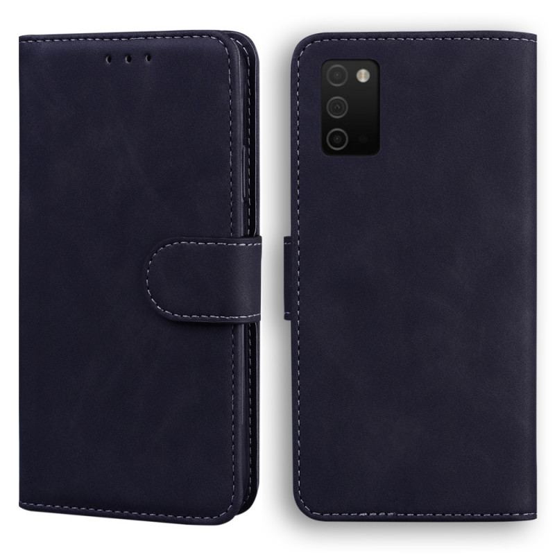 Capa Em Pele Para Samsung Galaxy A03s Estilo Couture Vintage Couture