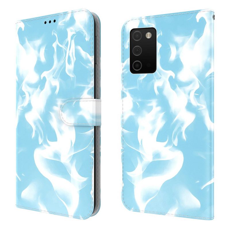 Capa Flip Para Samsung Galaxy A03s Padrão Abstrato
