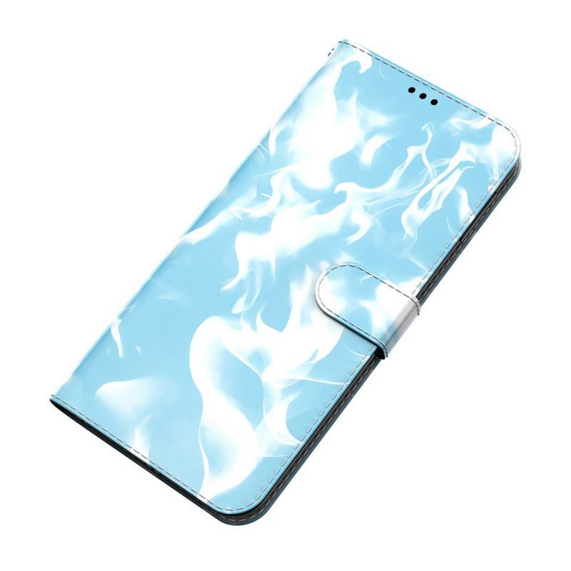 Capa Flip Para Samsung Galaxy A03s Padrão Abstrato