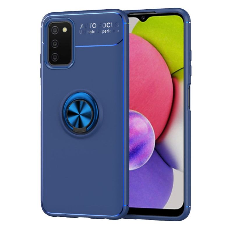 Capa Para Samsung Galaxy A03s Anel Giratório