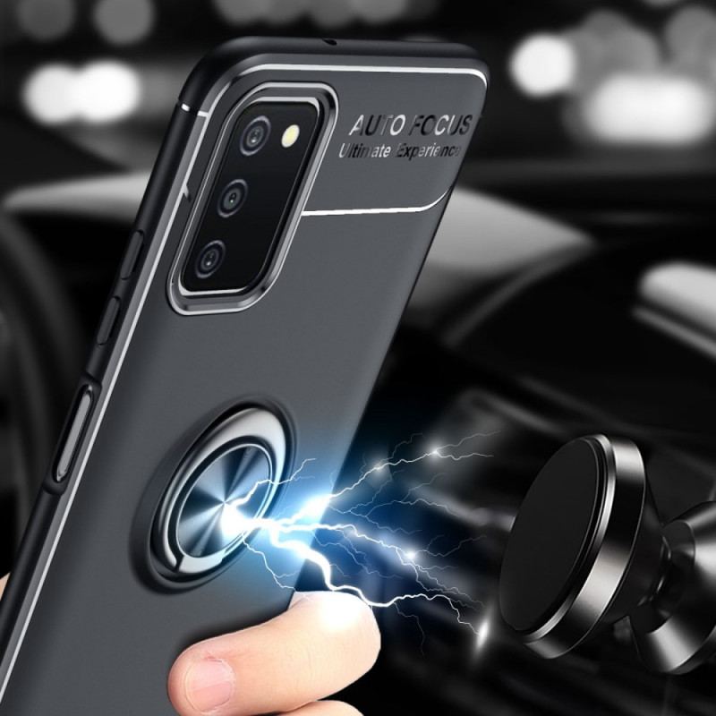 Capa Para Samsung Galaxy A03s Anel Giratório