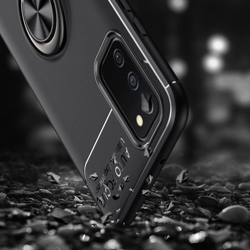 Capa Para Samsung Galaxy A03s Anel Giratório