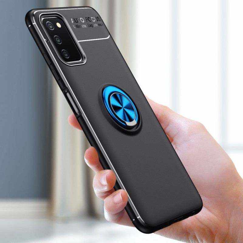 Capa Para Samsung Galaxy A03s Anel Giratório
