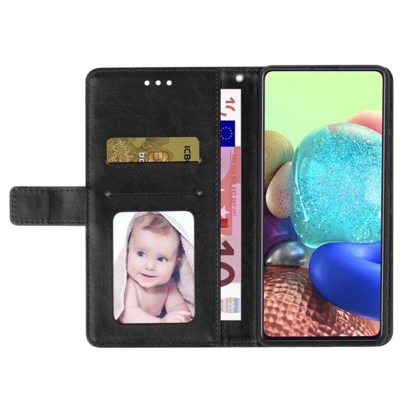 Capa De Couro Para OnePlus 10T 5G De Cordão Design Y Strappy