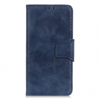 Capa De Couro Para OnePlus 10T 5G Fecho Reversível De Couro Rachado