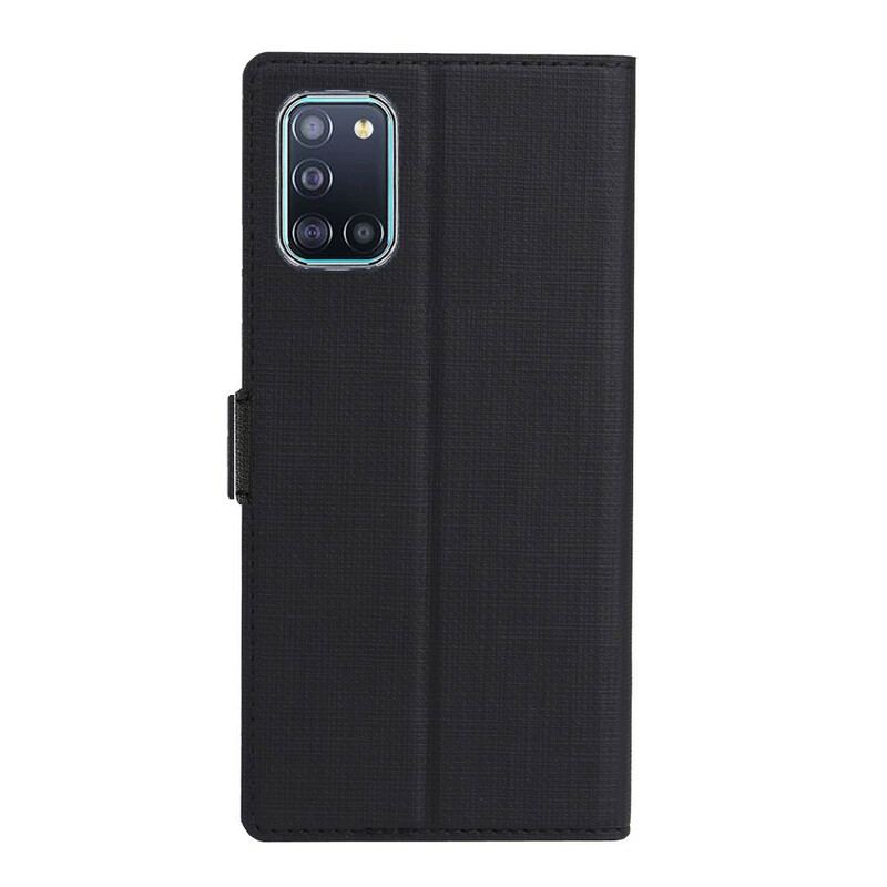 Capa De Celular Para Samsung Galaxy A31 Flip Vili Dmx Texturizado