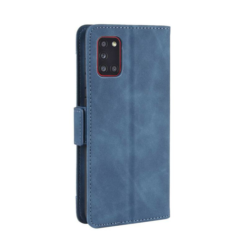 Capa De Couro Para Samsung Galaxy A31 Multi-card Premier Class