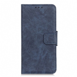 Capa Flip Para Samsung Galaxy A31 Efeito Couro Matt Lychee