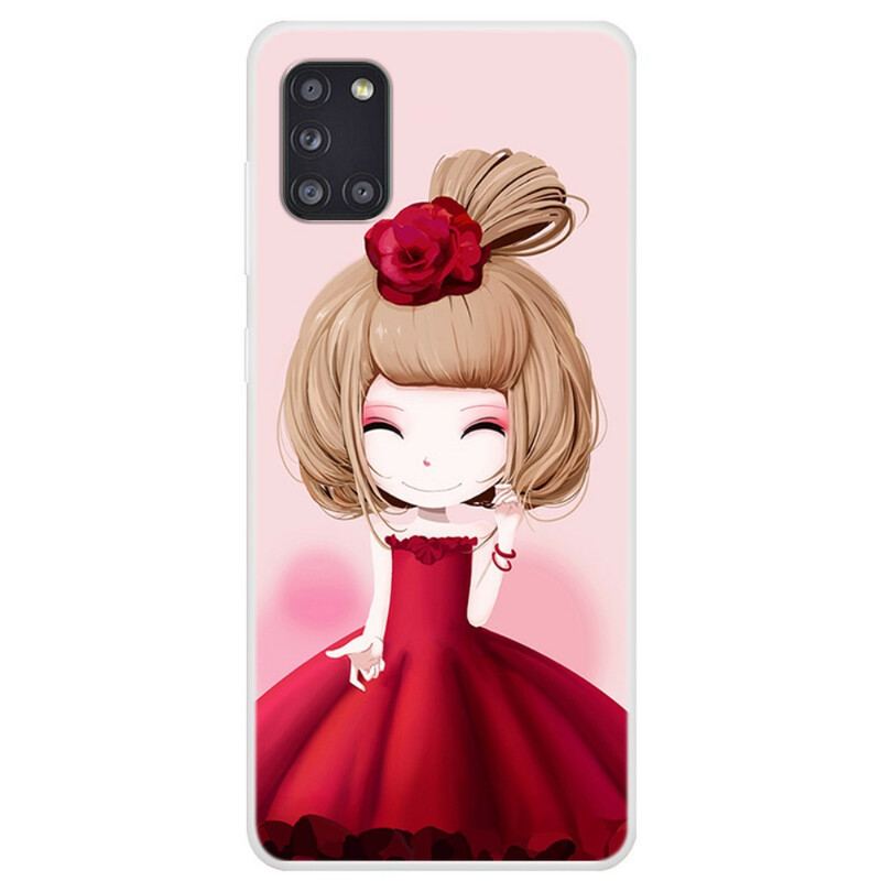 Capa Para Samsung Galaxy A31 Lady Mangá