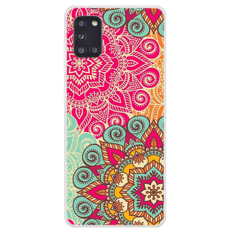 Capa Para Samsung Galaxy A31 Tendência Mandala