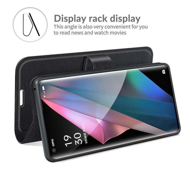 Capa Folio Para Oppo Find X3 Pro Clássico