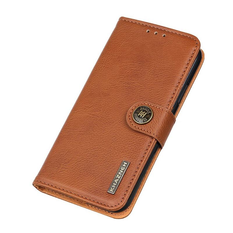 Capa Folio Para Oppo Find X3 Pro Imitação De Couro Khazneh
