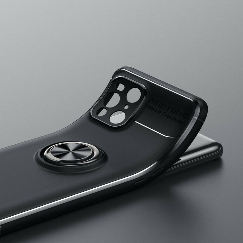 Capa Para Oppo Find X3 Pro Anel Giratório
