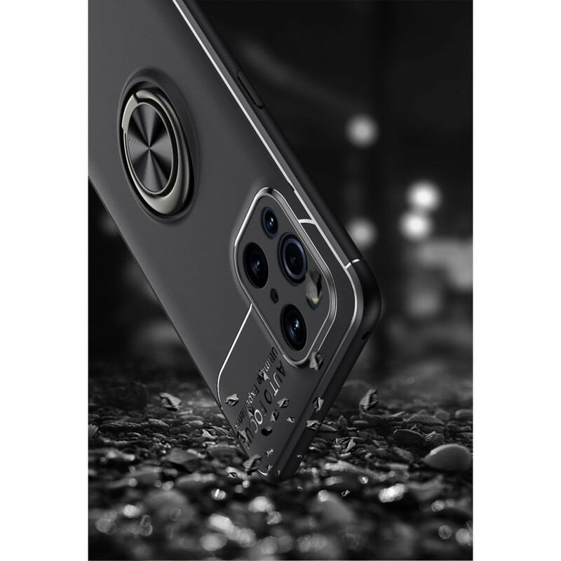 Capa Para Oppo Find X3 Pro Anel Giratório