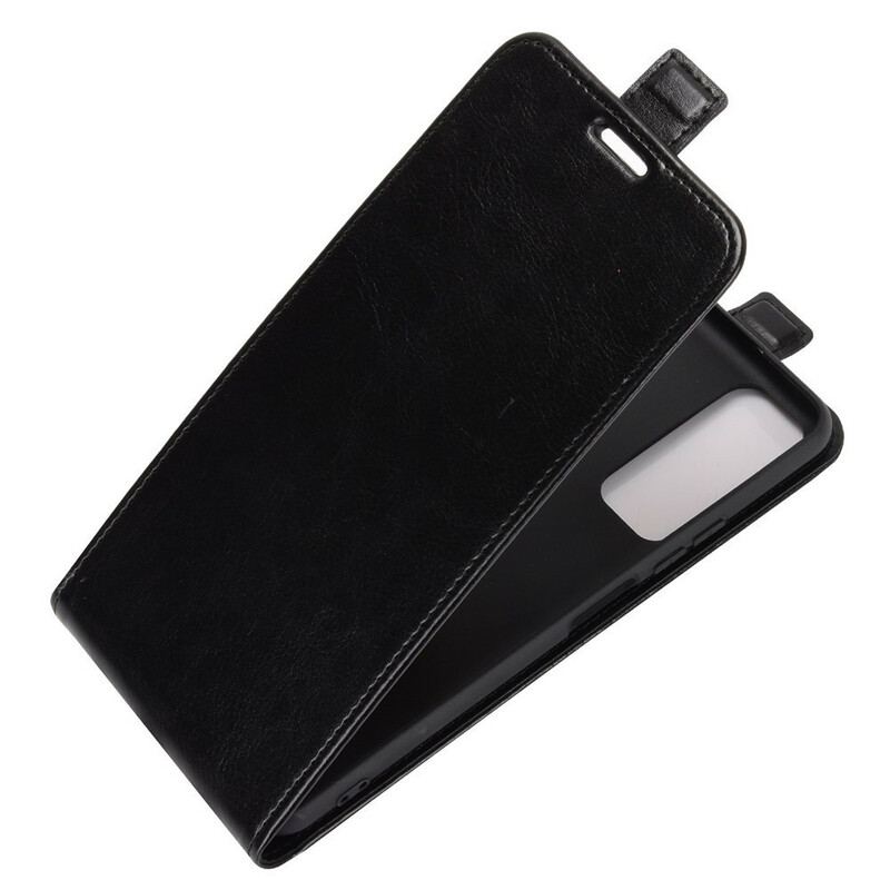 Capa Flip Para Huawei P Smart 2021 De Couro Efeito De Couro Com Aba Vertical