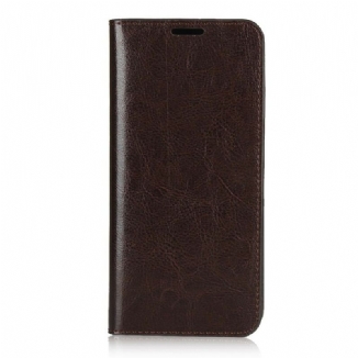 Capa De Celular Para Huawei Y6p Flip Couro Legitimo