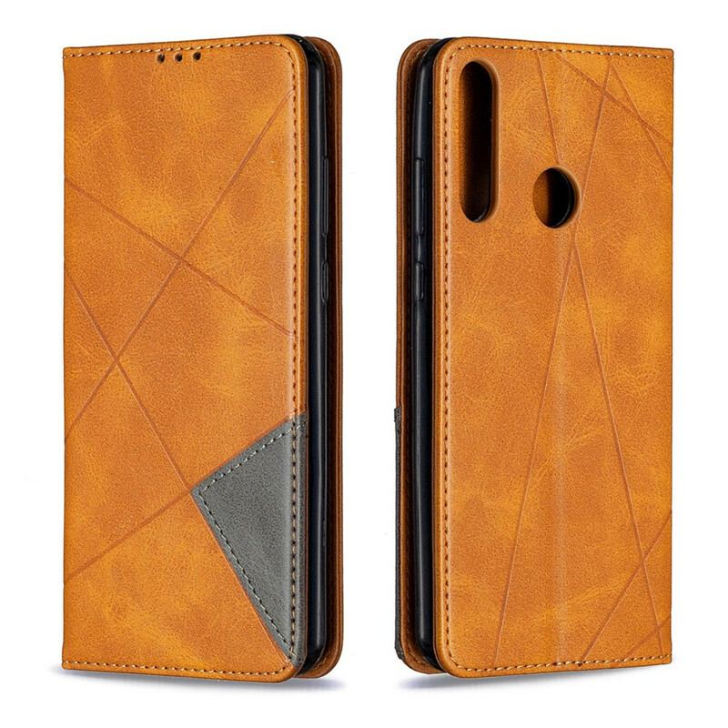 Capa De Celular Para Huawei Y6p Flip Estilo Do Artista